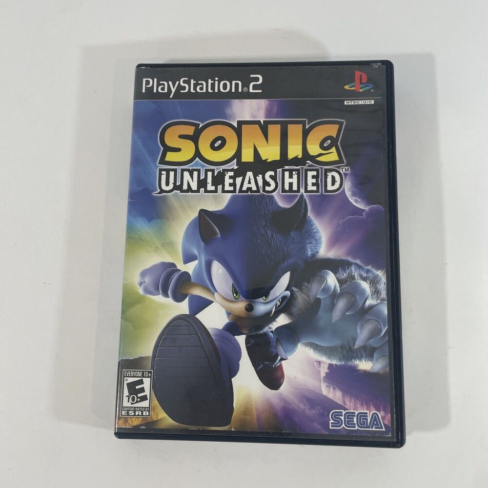 Sonic Unleashed (Sony PlayStation 2, 2008) No Manual